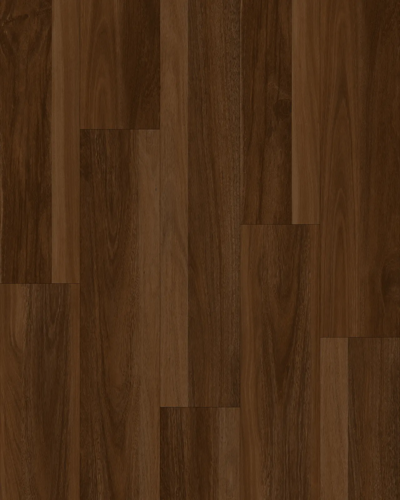 Auburn Oak planks installed as a floor